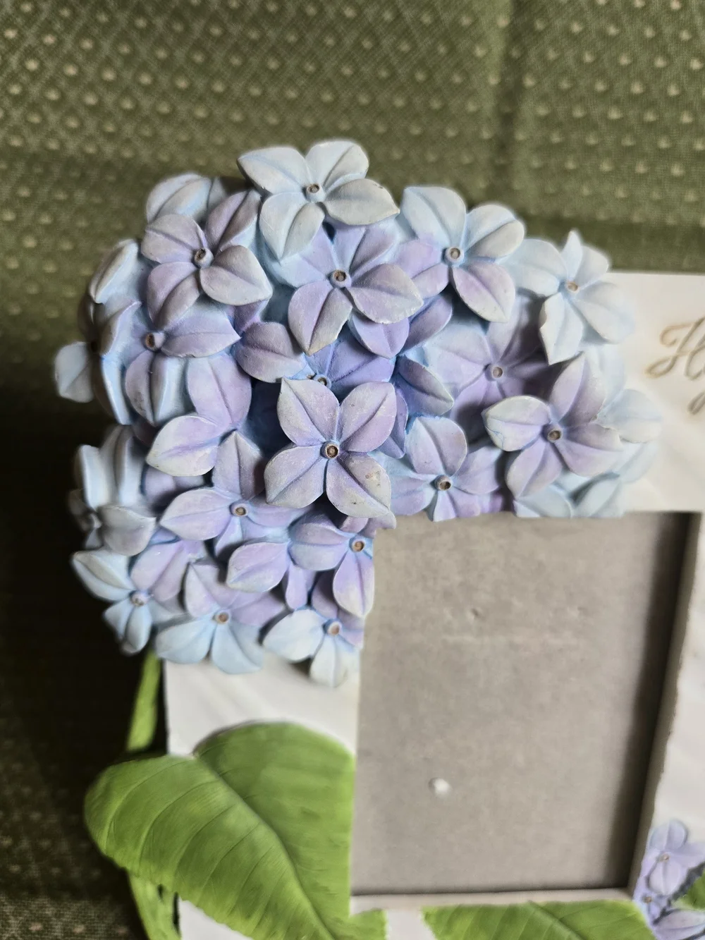 Hydrangea Floral Photo Frame